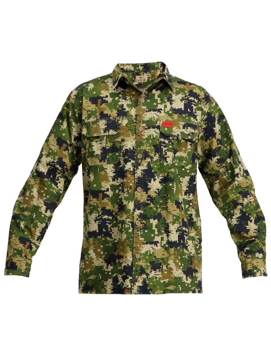 Men’s Adventure L/S Shirt Pixelate
