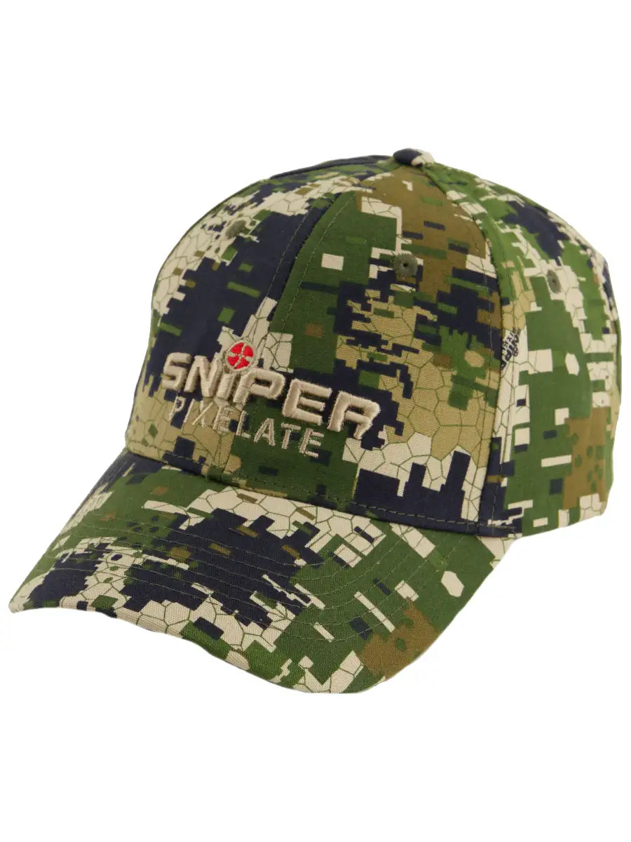 Men’s Caps Embroidered Peak Pixelate