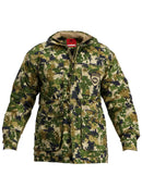Men’s Padded Camo Parka Jacket Pixelate