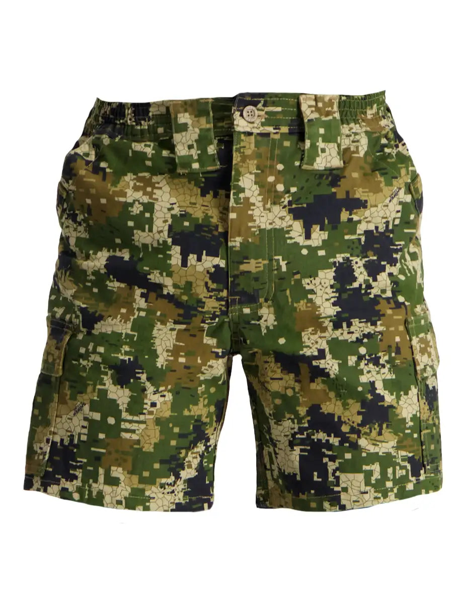 Sniper Flex Warrior Shorts Pixelate