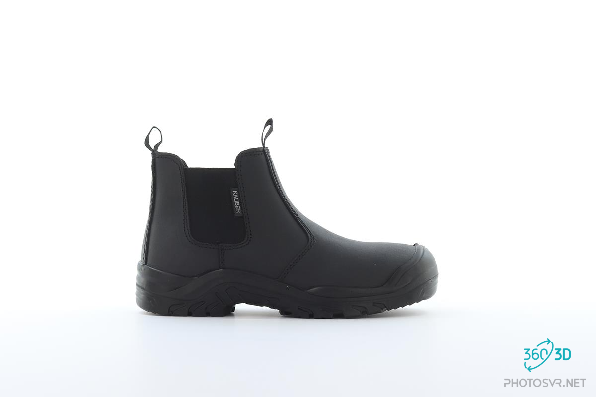 Black Utility Chelsea Boot